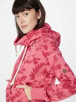 Ragwear Sweatvesten Sweatvest Dames Roze -Goedkope Ragwear winkel 309e9f4cc6b23374fc13efd721044d47