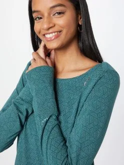 Ragwear Mini Jurken Jurk RIVER Dames Petrol -Goedkope Ragwear winkel 3129f46191991041060b2b59528818a8