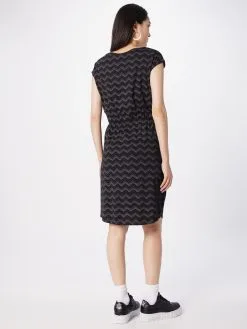 Ragwear Jerseyjurken Jurk LILITHE Dames Zwart -Goedkope Ragwear winkel 32e9069c09991f67c85b8520d2ddd51a