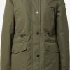 Ragwear Parkas Tussenparka Reloved Remake Dames Olijfgroen
