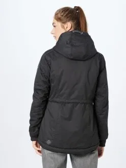 Ragwear Parkas Tussenparka DANKA Dames Zwart -Goedkope Ragwear winkel 3527945db386b5aa5a94b8e114f1e981