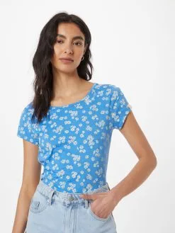 Ragwear T-shirts Shirt Dames Azuur / Hemelsblauw -Goedkope Ragwear winkel 354821d3de744728fcb7a182c35e1cec