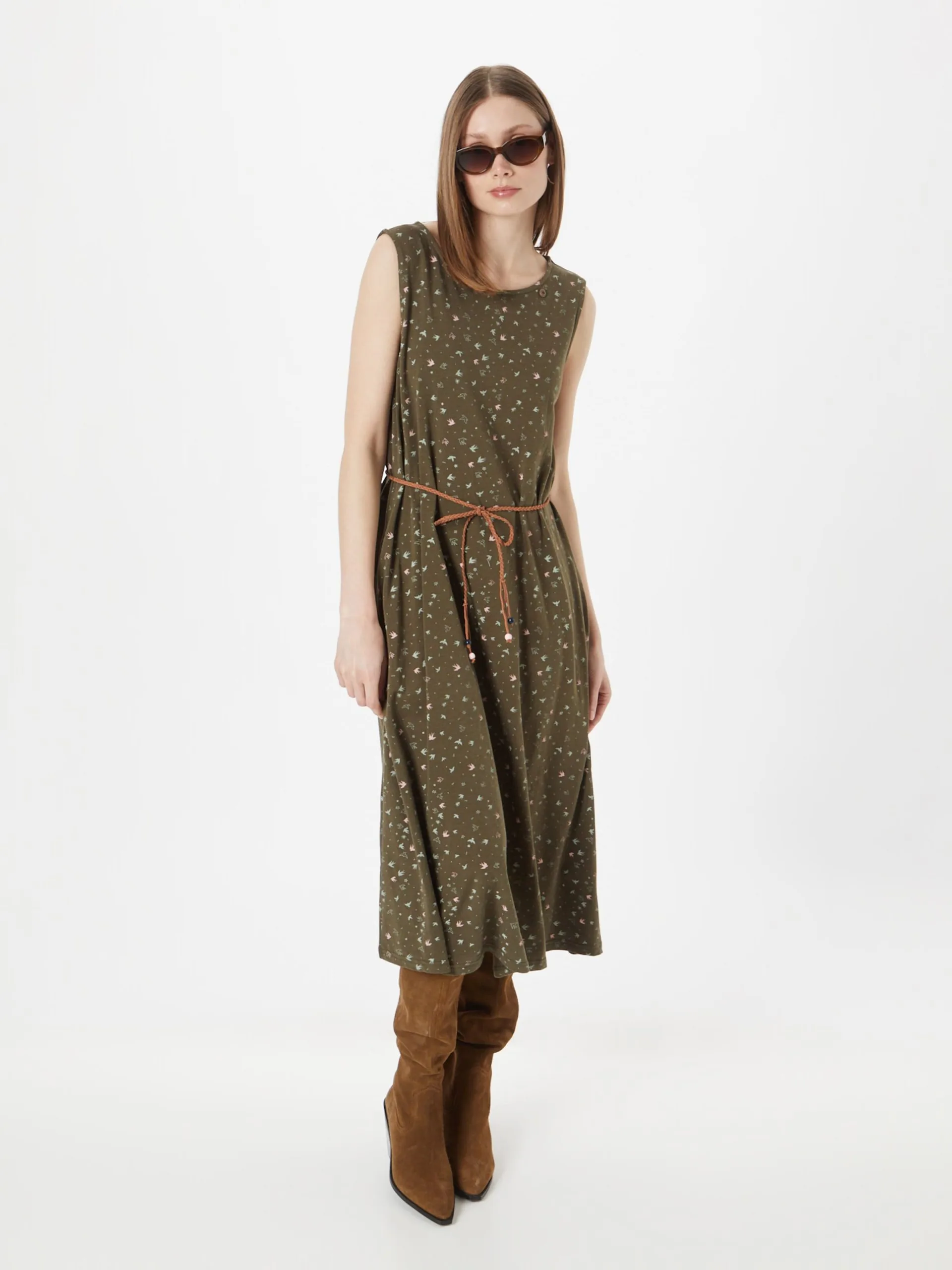 Ragwear Zomerjurken Zomerjurk Stepnie Dames Olijfgroen / Mintgroen 4 Ragwear Zomerjurken Zomerjurk Stepnie Dames Olijfgroen / Mintgroen - Afbeelding 4