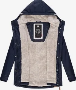 Ragwear Parkas Winterparka Monadis Dames Navy -Goedkope Ragwear winkel 36e282627741f51ac4ae63d7868a20a0