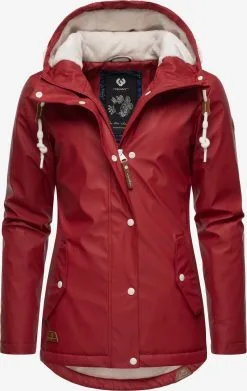 Ragwear Winterjassen Winterjas Marge Dames Rood -Goedkope Ragwear winkel 3726527f9a9870062de85dab628ad6e9