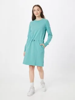 Ragwear Mini Jurken Jurk LANNA Dames Blauw -Goedkope Ragwear winkel 382c5396022783a422cefe2ce994b735