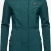 Ragwear Parkas Tussenparka Ybela Dames Groen / Donkergroen