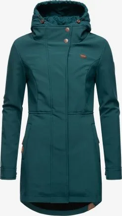 Ragwear Parkas Tussenparka Ybela Dames Groen / Donkergroen