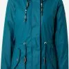 Ragwear Parkas Tussenparka Monadis Dames Smaragd