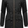 Ragwear Parkas Winterparka Crescend Dames Zwart