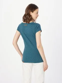 Ragwear T-shirts Shirt Dames Blauw -Goedkope Ragwear winkel 3badaac29ca8503f24b575092df451fe