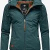 Ragwear Outdoor Jassen Functionele Jas Jotty Dames Donkergroen