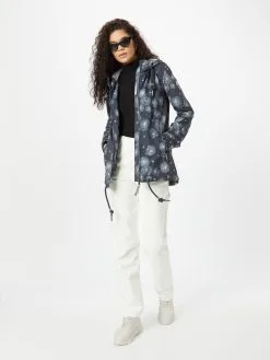 Ragwear Outdoor Jassen Functionele Jas Dames Lichtgrijs / Donkergrijs -Goedkope Ragwear winkel 3ee905482ee63a1091b0c76987e1a734