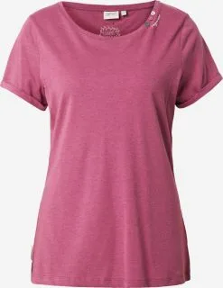 Ragwear T-shirts Shirt Dames Lichtroze