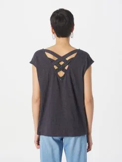 Ragwear T-shirts Shirt SOFFIA Dames Donkergrijs -Goedkope Ragwear winkel 3f4b537f38ae11495f6708069be9d7a5