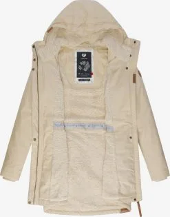 Ragwear Parkas Winterparka Elsie Dames Beige -Goedkope Ragwear winkel 3f55238a1342180a090d39cd9f468d1b