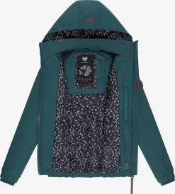 Ragwear Outdoor Jassen Functionele Jas Dizzie Dames Blauw -Goedkope Ragwear winkel 40ec64250cc9358f01e6ccb071011067