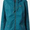 Ragwear Tussenjassen Tussenjas Dames Blauw