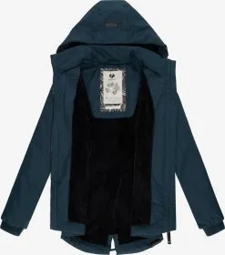 Ragwear Tussenjassen Tussenjas Varvarra Dames Blauw -Goedkope Ragwear winkel 411a6def4ce0d161d48d25bfba8ade83