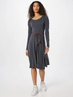 Ragwear Mini Jurken Jurk RITUNA Dames Marine -Goedkope Ragwear winkel 443b68e8343a8fe2e268c0a5302f2682