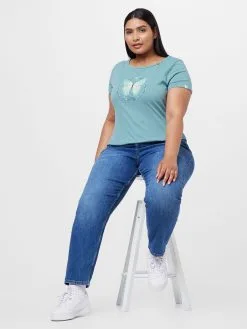 T-shirts Shirt FLORAH Dames Navy / Aqua -Goedkope Ragwear winkel 45275cc6827dcef7d033a7cdf767956f