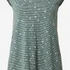 Ragwear T-shirts Shirt DOMINNICA Dames Smaragd / Pastelgroen