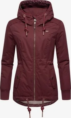 Ragwear Outdoor Jassen Functionele Jas Danka Dames Wijnrood -Goedkope Ragwear winkel 45af883ead8f3d4dbd603c208c2dfb5f
