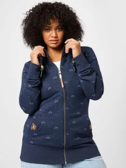 Sweatvesten Sweatvest RYLIE MARINA Dames Navy -Goedkope Ragwear winkel 45f96c2ffc126f4b35e1945d1a9e3cef