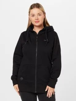 Sweatvesten Sweatvest NESKA Dames Zwart -Goedkope Ragwear winkel 462bf0b2d036ccf6f5c1aebc9bdb60c3