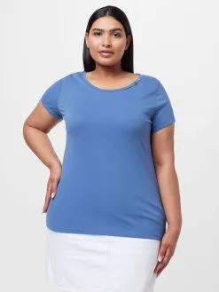 T-shirts Shirt FLORAH Dames Smoky Blue -Goedkope Ragwear winkel 4677a7e6cc74e93871c596e6217b6e46