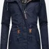 Ragwear Parkas Tussenparka Elba Dames Navy