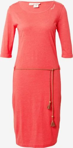 Ragwear Mini Jurken Jurk TAMILA Dames Rood Gemêleerd