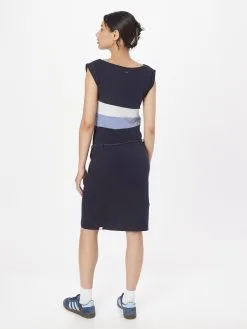 Ragwear Jerseyjurken Jurk TARAYA Dames Navy / Lichtblauw -Goedkope Ragwear winkel 48390c4da46f93539662422d9df0dd19