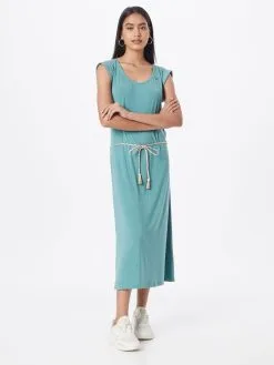 Ragwear Jerseyjurken Jurk Dames Blauw -Goedkope Ragwear winkel 4885e05da47b8557372af2c458986b99