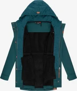Ragwear Parkas Tussenparka Ybela Dames Groen / Donkergroen -Goedkope Ragwear winkel 49b4f78b0032799fe5386557e6f52f2a