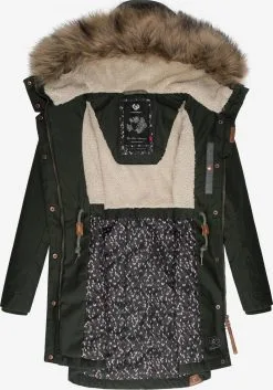 Ragwear Parkas Winterparka Tawny Dames Olijfgroen -Goedkope Ragwear winkel 4ccc1104a9fbfe4c3a848cba28019309