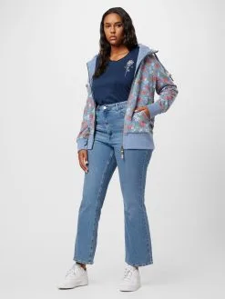 Sweatvesten Sweatvest Dames Blauw Gemêleerd -Goedkope Ragwear winkel 4d04e0acec78aebadef812c6c6f3bfa0