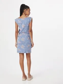 Ragwear Jerseyjurken Jurk TAMMI Dames Smoky Blue / Lichtblauw -Goedkope Ragwear winkel 4e7dd28a6bcfef6d6c2483fc1a29173d