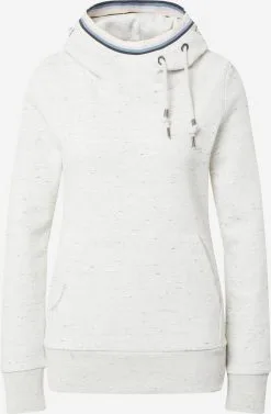 Ragwear Hoodies Sweatshirt Dames Wit Gemêleerd