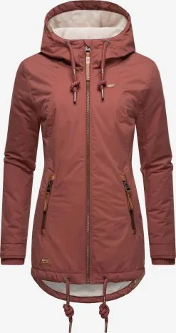 Ragwear Outdoor Jassen Functionele Jas Zuzka Dames Roestbruin -Goedkope Ragwear winkel 4f02a9c1dde7cbce72e131e1ab203039