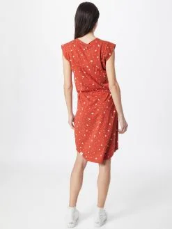 Ragwear Zomerjurken Zomerjurk ZOFKA Dames Oranjerood -Goedkope Ragwear winkel 5026cbb6e8f75ea1b920c6b551600298