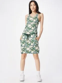 Ragwear Jerseyjurken Jurk KESY Dames Lichtgroen / Donkergroen -Goedkope Ragwear winkel 50a793fcacc4ca227faceb805721b282