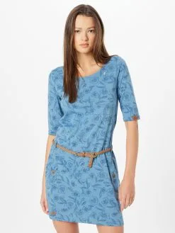 Ragwear Jerseyjurken Jurk TANYA Dames Navy / Smoky Blue -Goedkope Ragwear winkel 50f57921d3b7c5d561e7994be1eb0fec