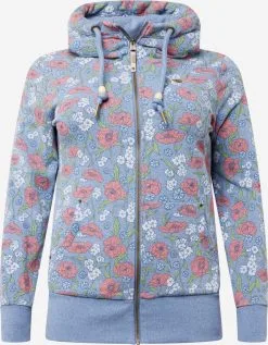 Sweatvesten Sweatvest Dames Blauw Gemêleerd