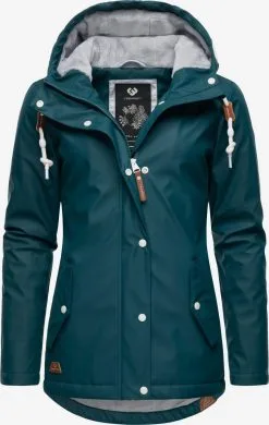 Ragwear Winterjassen Winterjas Marge Dames Donkergroen -Goedkope Ragwear winkel 52b6417f38b3a4eed6ec1bf564076118