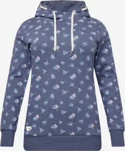 Hoodies Sweatshirt GRIPY Dames Lichtblauw / Blauw Gemêleerd