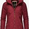 Ragwear Tussenjassen Tussenjas Dizzie Marina Dames Rood