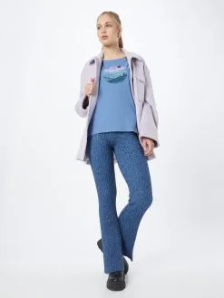 Ragwear T-shirts Shirt FLORAH Dames Blauw -Goedkope Ragwear winkel 538471ec257d1539546573c61965dba0