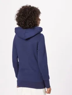 Ragwear Hoodies Sweatshirt GRIPY BOLD Dames Indigo / Azuur -Goedkope Ragwear winkel 5538953c1e745d4976cac76018b49e6a