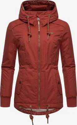Ragwear Outdoor Jassen Functionele Jas Danka Dames Karmijnrood -Goedkope Ragwear winkel 571c1ae3fca69bdd9315c9bc71130a04